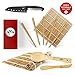 aya Sushi Making Kit Bamboo Kit 2, Complete with Sushi Chef Knife, Online Video Tutorials, 2 Rolling Mats, Paddle, Spreader, 5 Pairs of Fiberglass Chopsticks, DIY Nigiri Maker