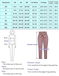 KANCY KOLE Women Business Casual Crop Trousers