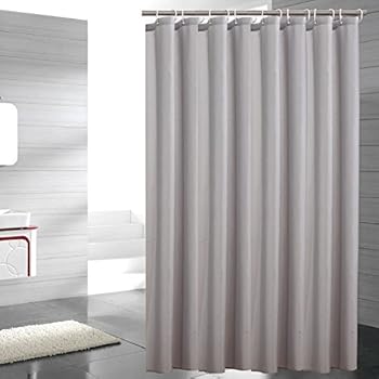 Eforgift Small Size Fabric Shower Curtain Heavy Duty Polyester