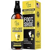 All Natural Tea Tree Oil & Citrus Shoe Deodorizer| Shoe Spray Eliminates Odor Causing Germs Leaving You Fresh| Shoe Spray Deodorizer Made in USA| Foot Spray for All Shoe Types| Foot Deodorant Spray