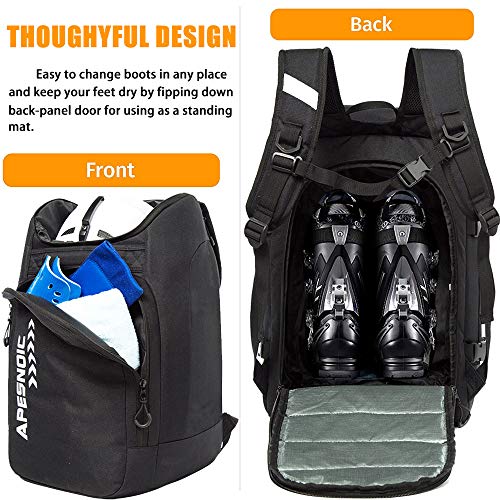 MERALIAN Ski Boot Bag,50L Ski Boot Travel Backpack,WaterResistant