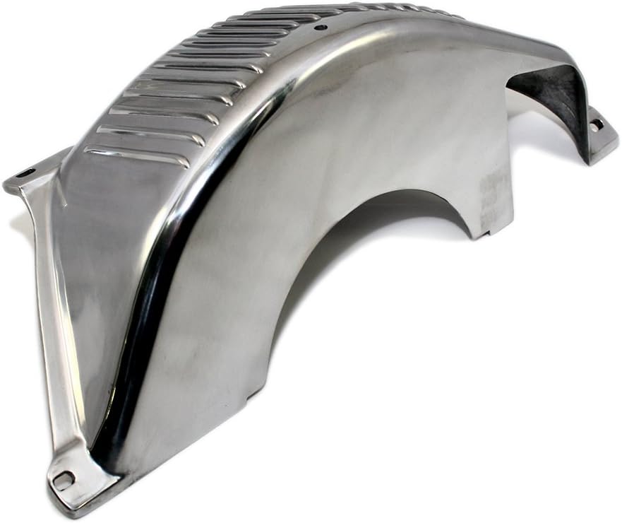 Assault Racing Products A8607 GM TH350 TH400 Polished Aluminum Flexplate Flywheel Cover Turbo 350 Turbo 400