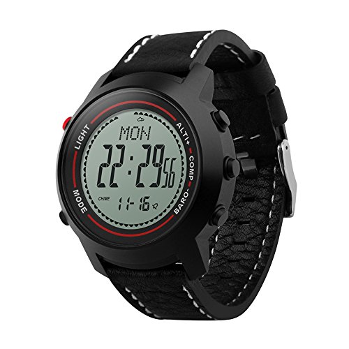 Men’s digital sport watch with compass mg03 black ped…