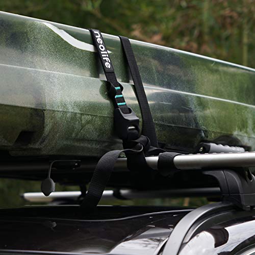 Neolife Rack Strap Tie Down Cam Straps for Surfboard SUP Paddleboard