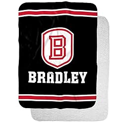 Bradley University Braves Primary Logo Stripes