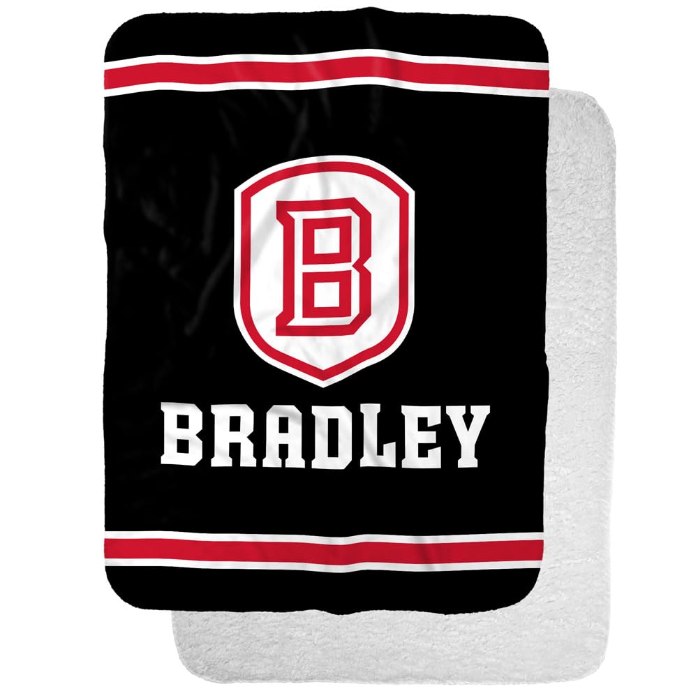 Bradley University Braves Primary Logo Stripes