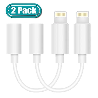 2-Pack Lightning to Headphone Jack Adapter for Nigeria Ubuy