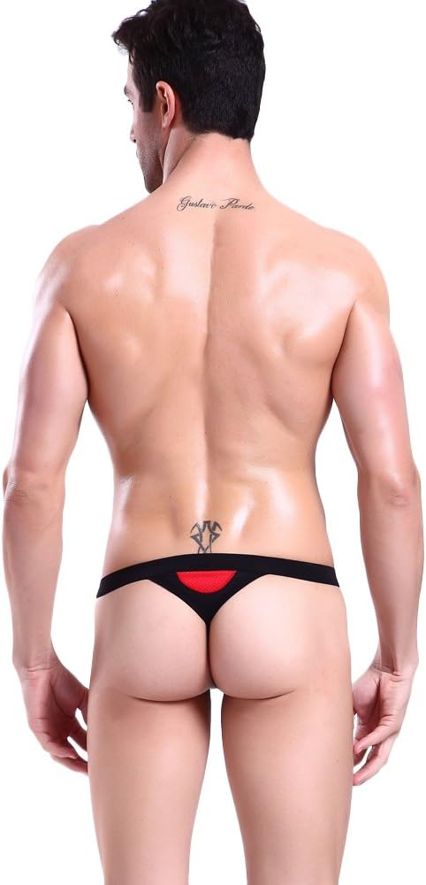 Black Nitro Micro Mesh Sport String, Small, Black, 30-32 - Image 4