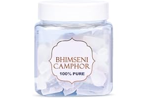 Generic Bhimseni Camphor | Kapoor/Kapur | 100% Natural | Camphor for Pooja | Air Purifier | Aromatherapy | Havan | Meditation