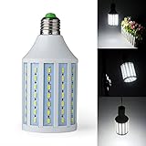 AGPtEK® E27 18W 330 LEDs 1600LM White LED Corn Light Bulb White light Ultra Bright With Lighting Angle of 360 Degree, 7000~8000K , Daylight 110V, Energy Saving