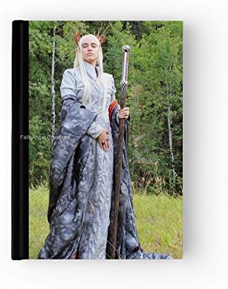 The Hobbit Hard Cover Journal, Thranduil Cosplay Book, Diary, You Choose Paper Style - King of Mirkwood (Ruled (lined) Paper)