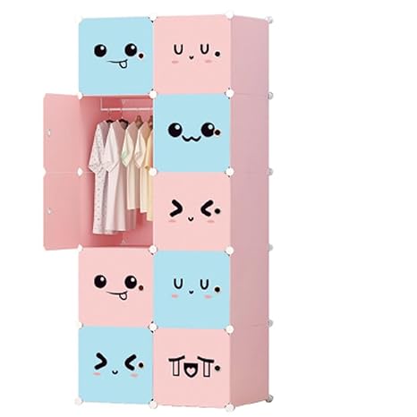 GTC Multi Use Clothes Organizer, Bookcase, Storage Cabinet, Wardrobe Closet 75 x 47 x