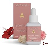 Apothékary Rosé-Tinted Glasses, Supports a Balanced Mood & Focus, Alcohol-Free, Wine-Inspired Herbal Liquid Drops with Schisandra Berry & Lion's Mane Mushroom, Certified Organic, 1 fl oz, 30 Servings