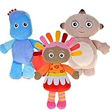 In the Night Garden Singing Snuggle Plush Set - 30cm Igglepiggle Upsy Daisy & Makka Pakka