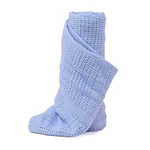 blue cellular blanket