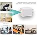 White Hidden Spy Camera 1080P HD USB Wall Charger Spy Camera Adapter Loop Recording Motion Detection 32gb Support