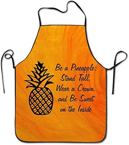 Angles Aprons BE A PINEAPPLE STAND TALL WEAR A CROWN Waterproof Chef Aprons