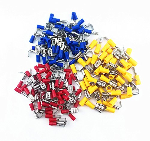 yueton 150pcs Piggyback Terminal Connector