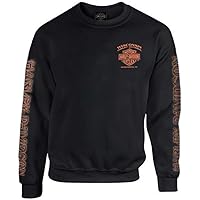 Amazon.com: Harley-Davidson Men's Lightning Crest Fleece Pullover