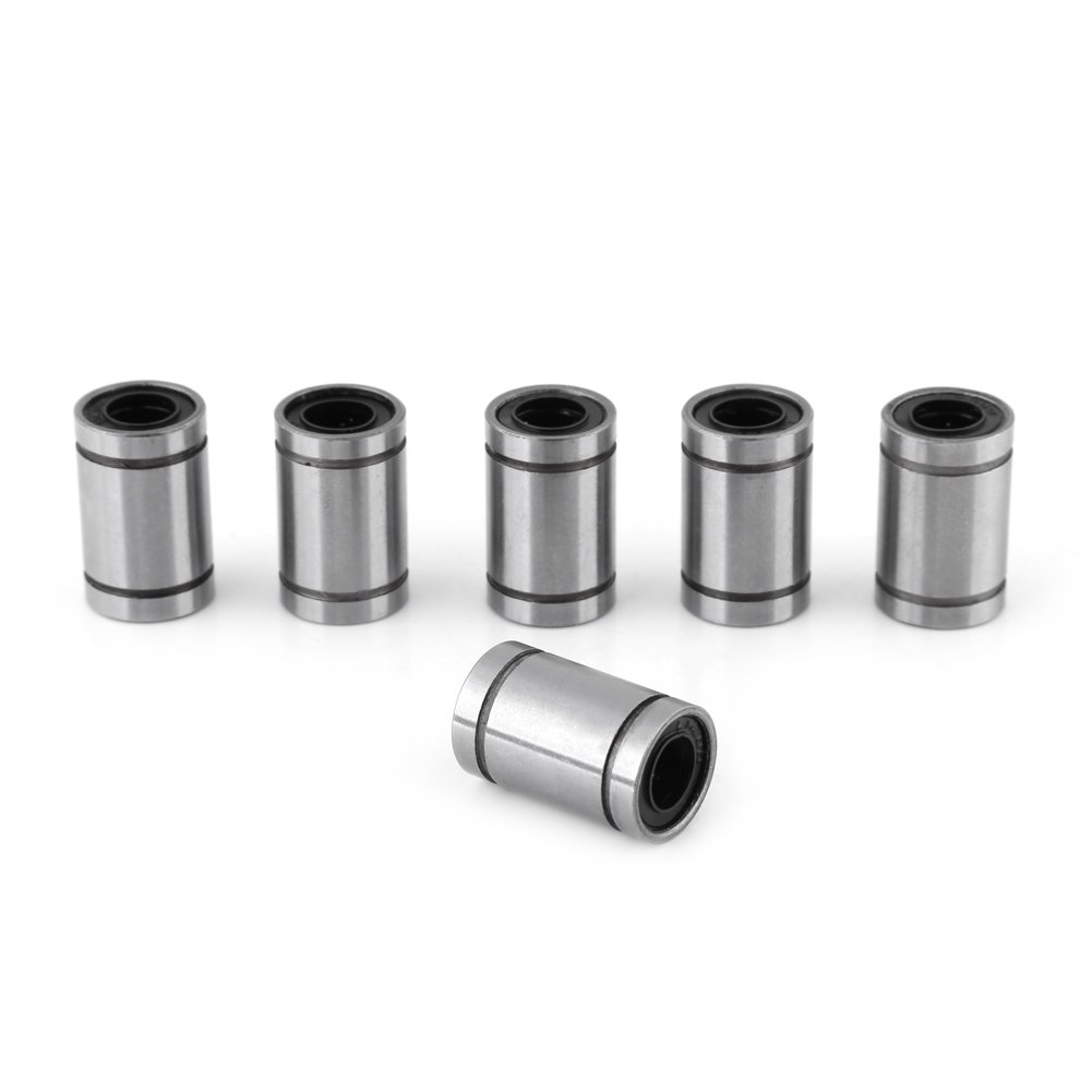 10pcs LM8UU 8mm Linear Motion Ball Bearing Bushing Double Sealed Ball