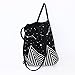 Canvas Tote Bag Black Print Design (16.14 x 15.35 inch) ASAPS