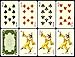 Gibsons Games Piatnik Playing Cards - Rococo, double deck