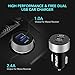 Mpow Bluetooth 4.1 Receiver with Built-in Noise Isolator, Hands-Free Car Kits & Bluetooth Aux Car Adapter with Dual USB Car Charger & 3M Magnetic Mounting Base for Car Audio System (G-3 for MBR2)
