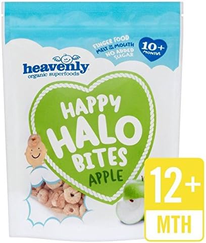 Heavenly Organic Happy Halo Bites Apple - 60g (0.13lbs)