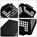 Begale Plastic Storage Basket/ Bins Organizer, Set of 6