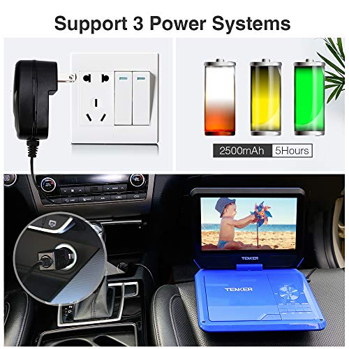 5 TENKER+Portable+Player+Rechargeable+Battery