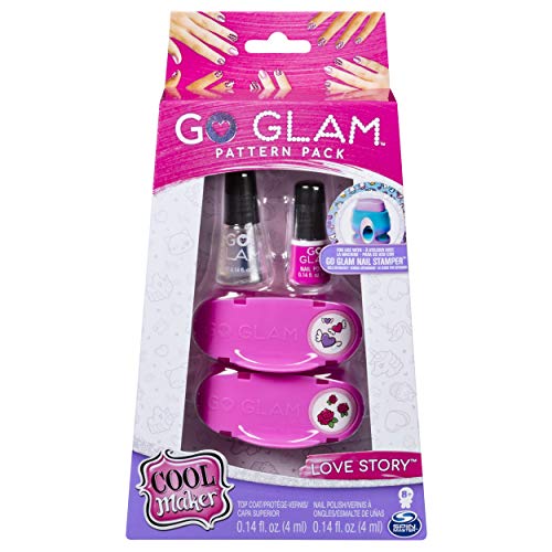 Cool Maker, GO GLAM Love Story Pattern Pack Refill, Decorates 50 Nails with the GO GLAM Nail Stamper - Thumbnail 4