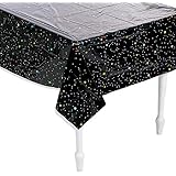 Fun Express - Space Party Stars Table Cover for Birthday - Party Supplies - Table Covers - Print Table Covers - Birthday - 1 Piece