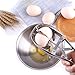 FrideMok Quick Egg Cracker Egg Shell Opener,Stainless Steel Eggshell Cutter Egg Separator Creative Kitchen Tools (Silver)