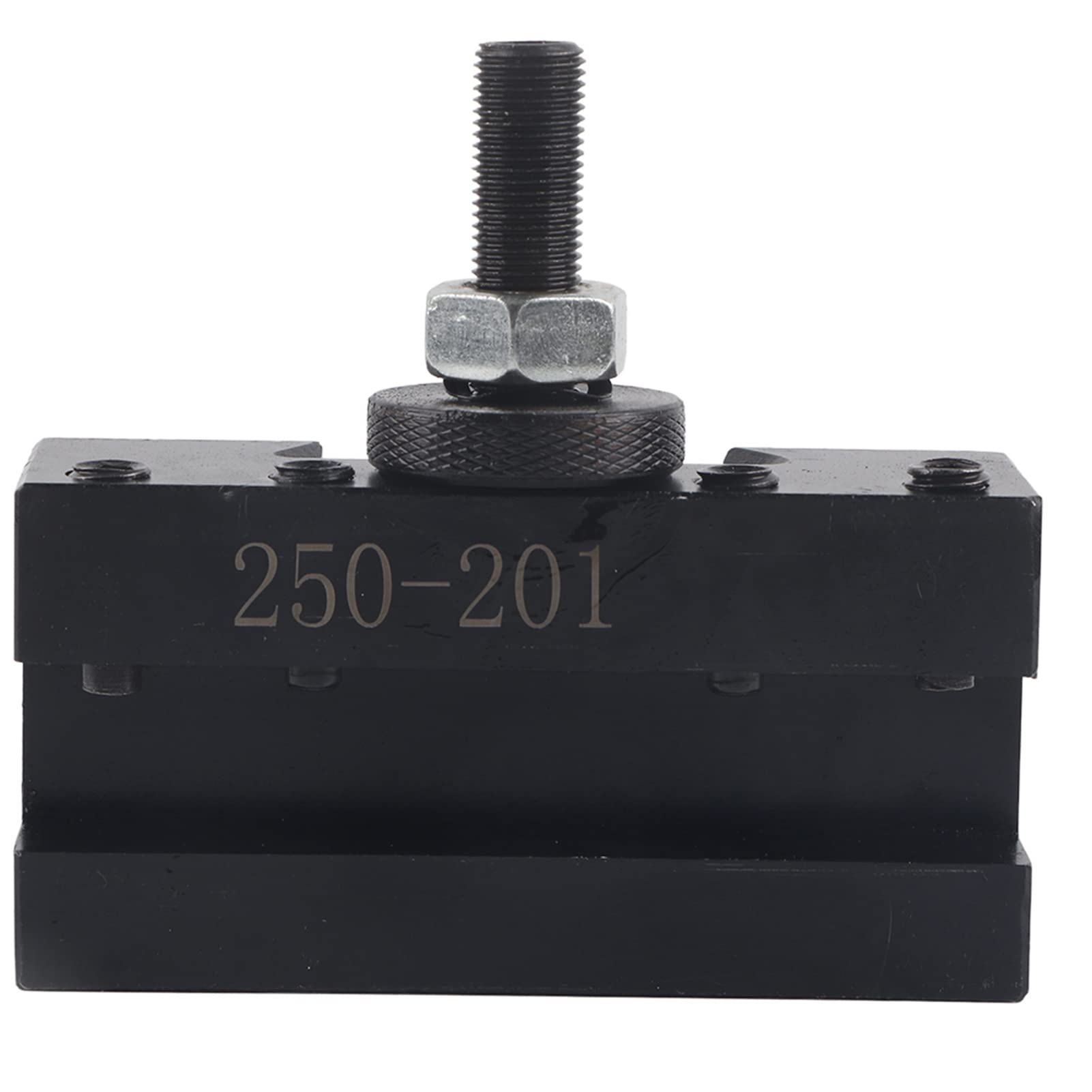 Ejoyous Lathe Tool Post Holder, 250-201, Tool Holder for CNC Lathe, Turning & Facing Tools, High-Carbon Steel