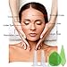 Facial Cupping Therapy Set - Include 2 Face Cuppings,2 Eye Cuppings,Facial Cleaning Brush & Bamboo Fiber Towel