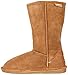 BEARPAW Emma Tall Youth Boot, Hickory, 2 M US Little Kid