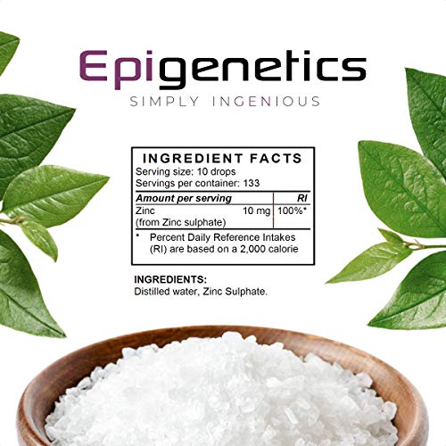 Zinc Sulphate 100ml 10mg Dose (133 Servings) Fitnesscart