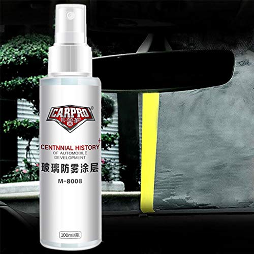 Pstars 100 ML Car Windshield Windows Fog-Proof Spray Super Strong Automotive Interior Glass Cleaner, Non-Toxic and Zero-Damage
