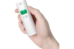 Anntoo Professional Bad Breath Tester Portable Odor Breath Detector Smell Checker Analyzer Bad Breath Checker for Oral Cavity Testing, White
