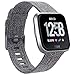 EZCO Bands Compatible with Fitbit Versa/Versa 2 / Versa Lite, Woven Fabric Breathable Watch Strap Quick Release Replacement Wristband Accessories Compatible Versa Smart Watch Women Man