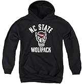 North Carolina State University Official Ncsu Wolfpack Logo Youth Kids Boy/Girls Pull-Over Hoodie Sweatshirt