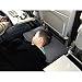 Inflatable Travel Footrest for Airplanes, Foot and Leg Rest Travel Pillow - Kids' Bed to Lay Down Flat on Flights (Grey)