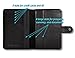 RFID Blocking Leather Travel Passport Holder With Snap, Bifold Wallet For Men And Women, Black