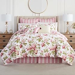 Waverly Forever Peony 4-Piece Comforter