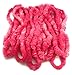 Oojami Baby Gender Reveal Leis Pack 48 Mahalo Hawaiian Luau Party Leis 24 Blue & 24 Pink Flower Necklaces for Baby Shower, Gender Reveal Party Favors & Announcement Decorations