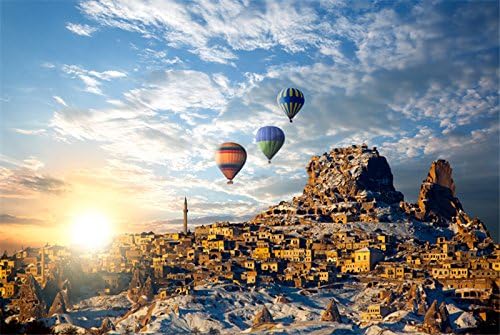Hot Air Balloon Tour:1000 Piece Stained Art Wooden Jigsaw Puzzle