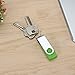 Enfain 32GB x 10 PCS Green Flash Drive USB 2.0 Memory Stick Swivel Pen Drives for Data Storage and Distribution in Environment-Friendly Businesses