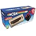 The C64 Mini Console Videogames Deep Silver (EU IMPORT) + 1 Joystick + 64 Games Pre-Installed by Retro Games Ltd
