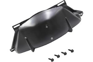 LOSTAR Flexplate Flywheel Dust Cover Compatible with GM Turbo 350 400 TH350 TH400 700R4 Black