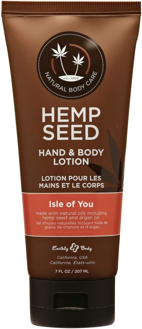 hemp seed hand and body lotion